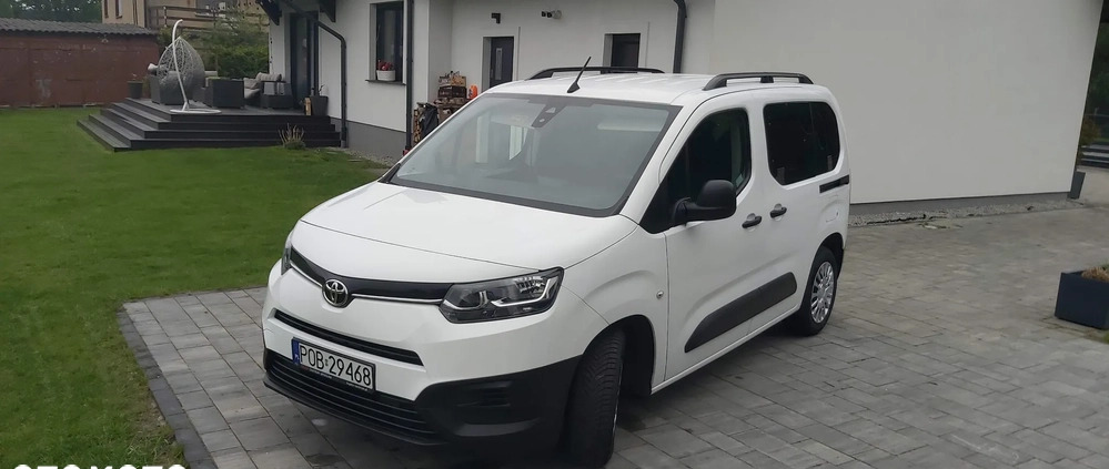 Toyota Proace City Verso cena 72900 przebieg: 65573, rok produkcji 2020 z Oborniki małe 497